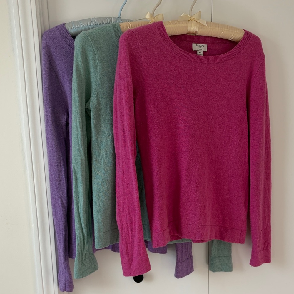 J. Crew Women’s sweater bundle, all XS